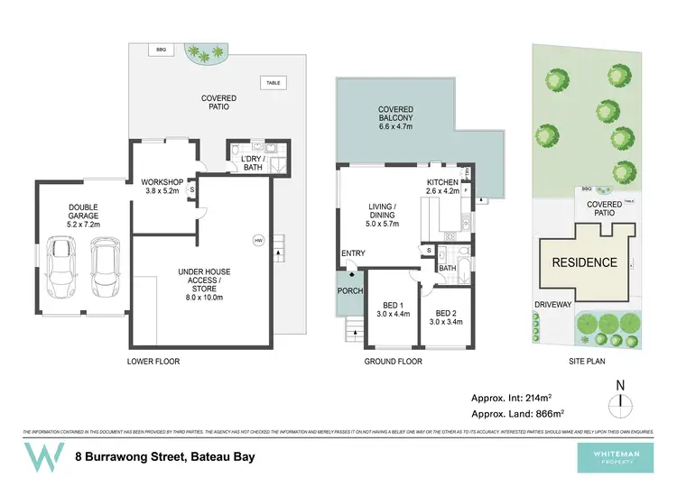 Floorplan of Homely house listing, 8 Burrawong Street, Bateau Bay NSW 2261