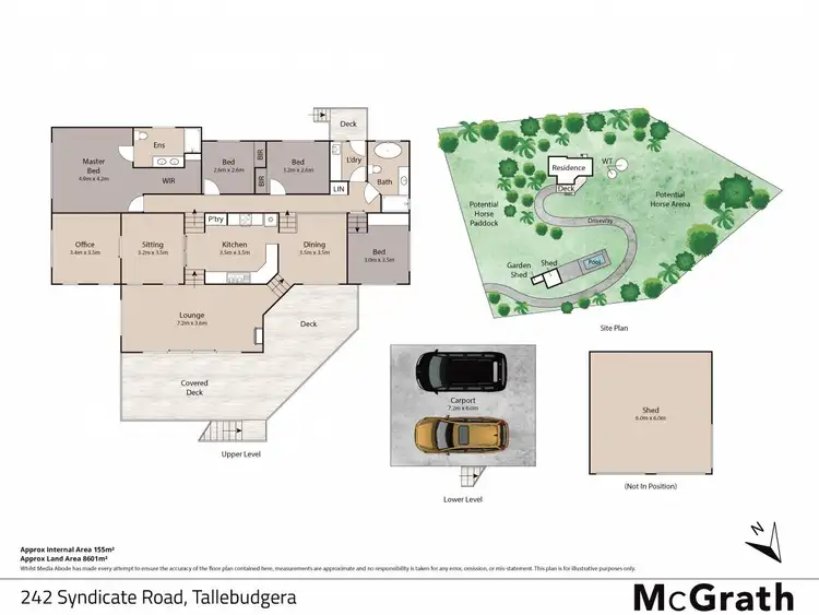 Floorplan of Homely house listing, 242 Syndicate Road, Tallebudgera QLD 4228