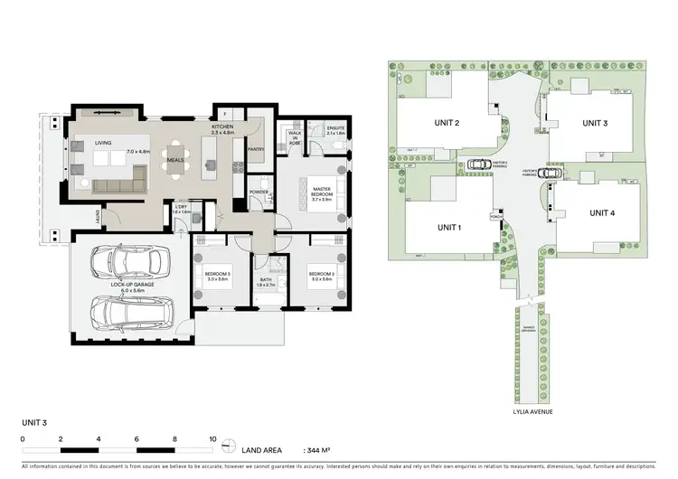 Floorplan of Homely unit listing, 3/305a Lylia Avenue, Mount Clear VIC 3350