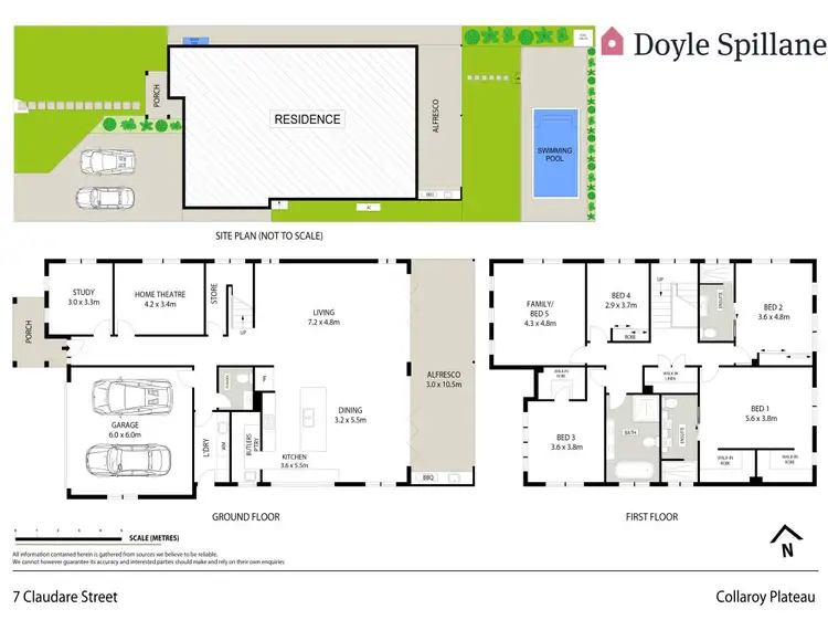 Floorplan of Homely house listing, 7 Claudare Street, Collaroy Plateau NSW 2097