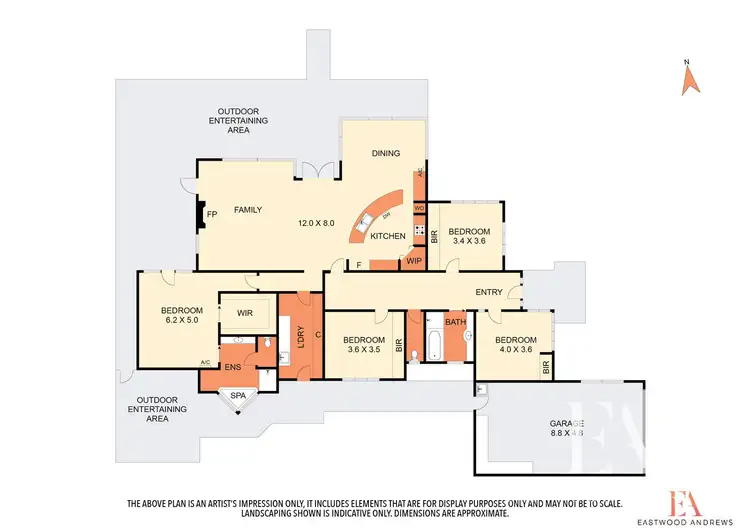 Floorplan of Homely house listing, 834 Hendy Main Road, Moriac VIC 3240