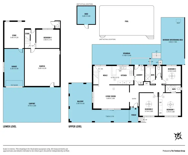Floorplan of Homely house listing, 44 Kenihans Road, Reynella East SA 5161