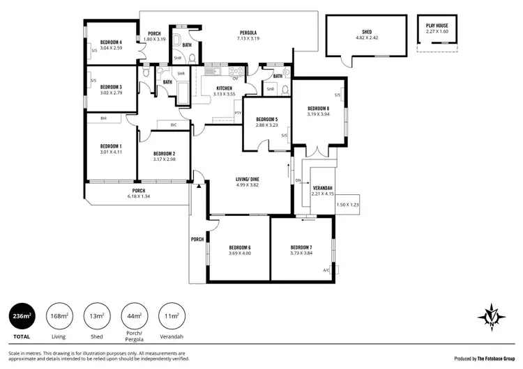 Floorplan of Homely house listing, 16 Francis Street, Bedford Park SA 5042