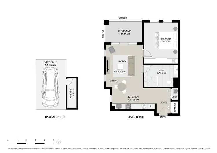 Floorplan of Homely apartment listing, 309/657 Pacific Highway, Killara NSW 2071