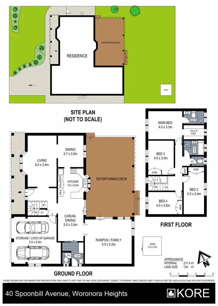 Floorplan of Homely house listing, 40 Spoonbill Avenue, Woronora Heights NSW 2233
