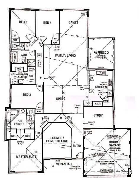 Floorplan of Homely house listing, 14 Granada Loop, Canning Vale WA 6155