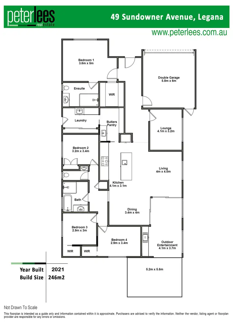 Floorplan of Homely house listing, 49 Sundowner Avenue, Legana TAS 7277