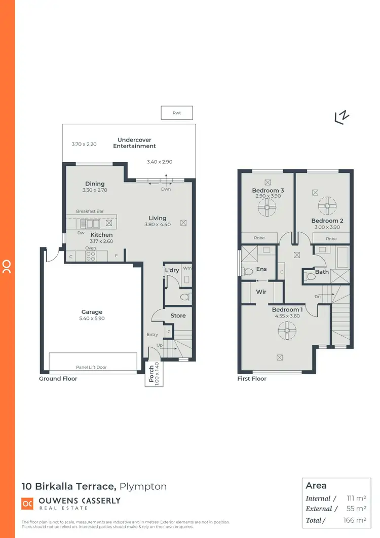 Floorplan of Homely house listing, 10D Birkalla Terrace, Plympton SA 5038