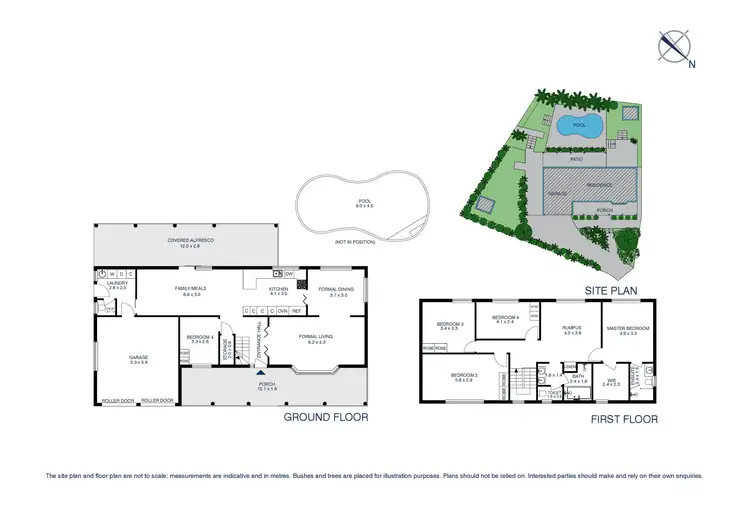 Floorplan of Homely house listing, 22 Griffin Place, Doonside NSW 2767
