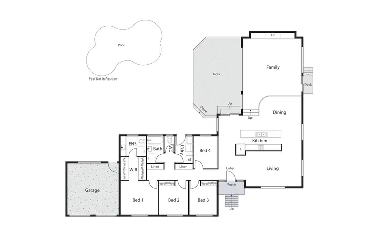 Floorplan of Homely house listing, 6 Craydon Place, Chapman ACT 2611