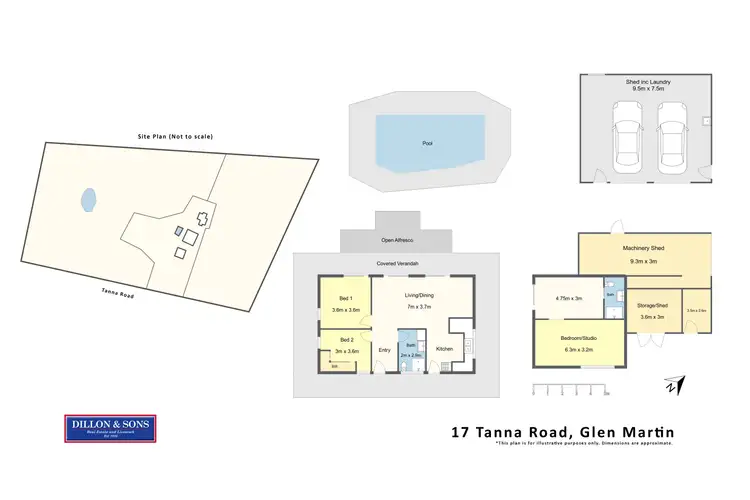 Floorplan of Homely rural property listing, 17 Tanna Road, Clarence Town NSW 2321