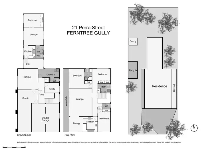Floorplan of Homely house listing, 21 Perra Street, Ferntree Gully VIC 3156