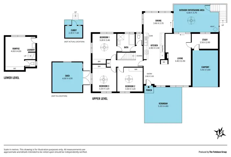 Floorplan of Homely house listing, 46 Corriedale Hills Drive, Happy Valley SA 5159