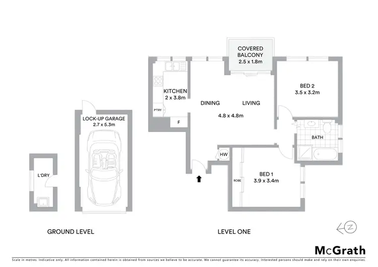 Floorplan of Homely apartment listing, 11/39 Kensington Road, Kensington NSW 2033
