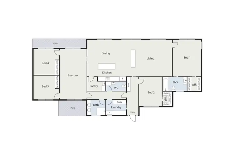 Floorplan of Homely rural property listing, 287 Harolds Cross Road, Captains Flat NSW 2623