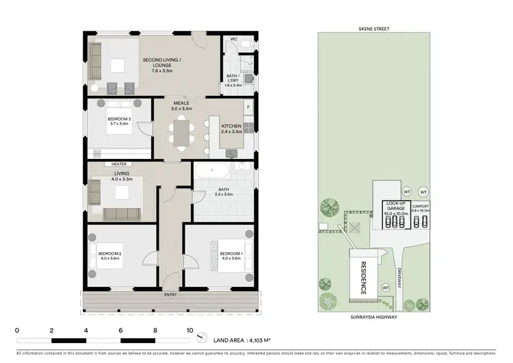 Floorplan of Homely house listing, 3532 Sunraysia Highway, Lexton VIC 3352