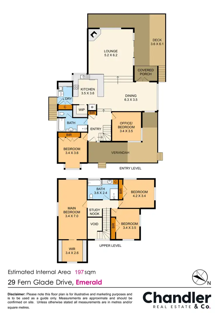 Floorplan of Homely house listing, 29 Fern Glade Drive, Emerald VIC 3782