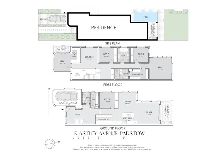 Floorplan of Homely semi-detached listing, 19 Astley Avenue, Padstow NSW 2211