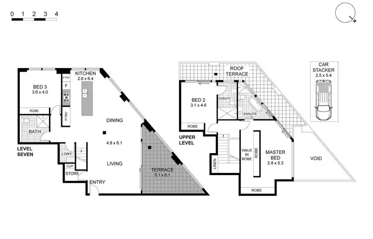Floorplan of Homely apartment listing, 703/46 Wentworth Avenue, Surry Hills NSW 2010