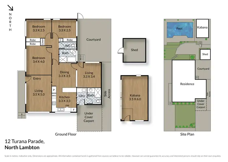 Floorplan of Homely house listing, 12 Turana Parade, North Lambton NSW 2299