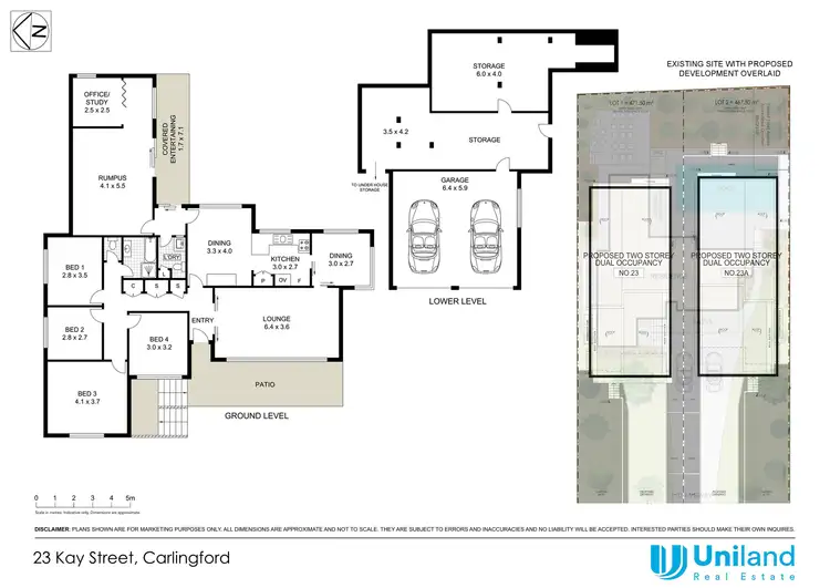 Floorplan of Homely house listing, 23 Kay Street, Carlingford NSW 2118