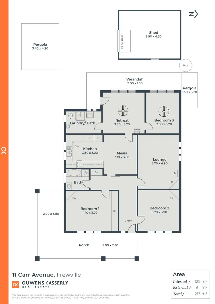 Floorplan of Homely house listing, 11 Carr Avenue, Frewville SA 5063