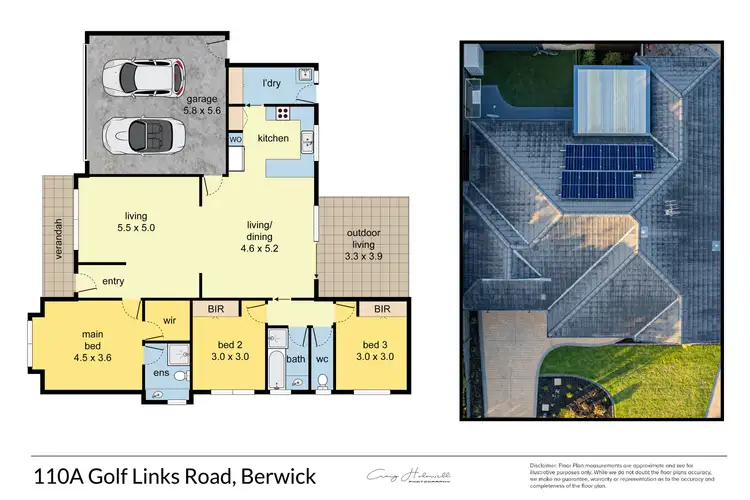 Floorplan of Homely house listing, 110A Golf Links Road, Berwick VIC 3806