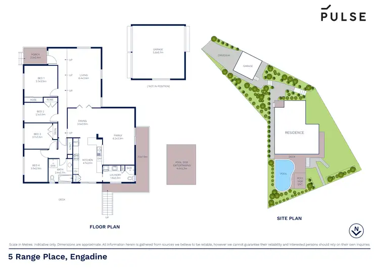 Floorplan of Homely house listing, 5 Range Place, Engadine NSW 2233