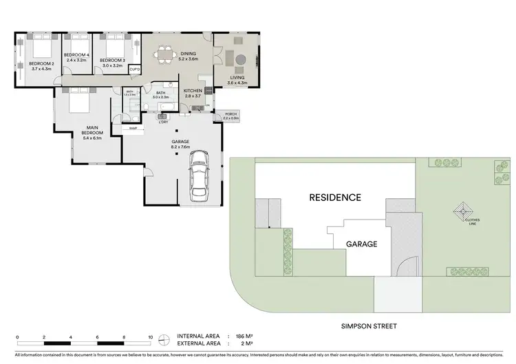 Floorplan of Homely house listing, 86 Simpson Street, Berserker QLD 4701