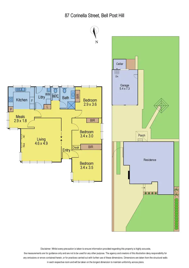 Floorplan of Homely house listing, 87 Corinella Street, Bell Post Hill VIC 3215