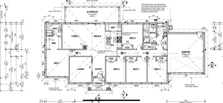 Floorplan of Homely house listing, 10 Cherry Avenue, Campbells Creek VIC 3451
