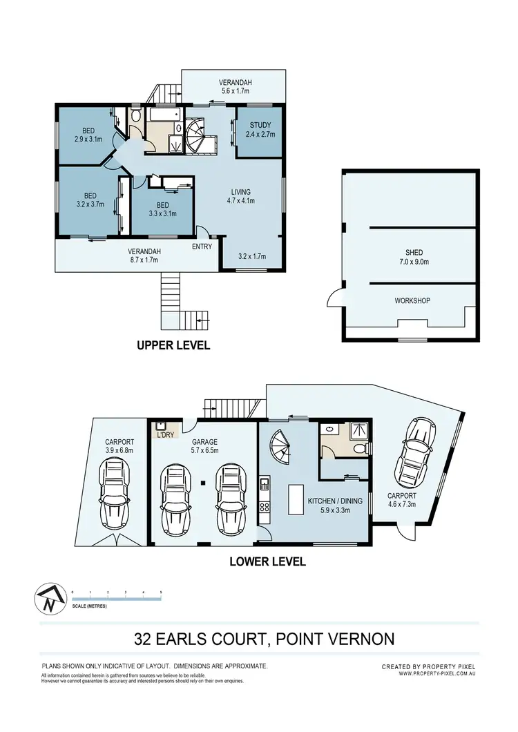 Floorplan of Homely house listing, 32 Earls Court, Point Vernon QLD 4655