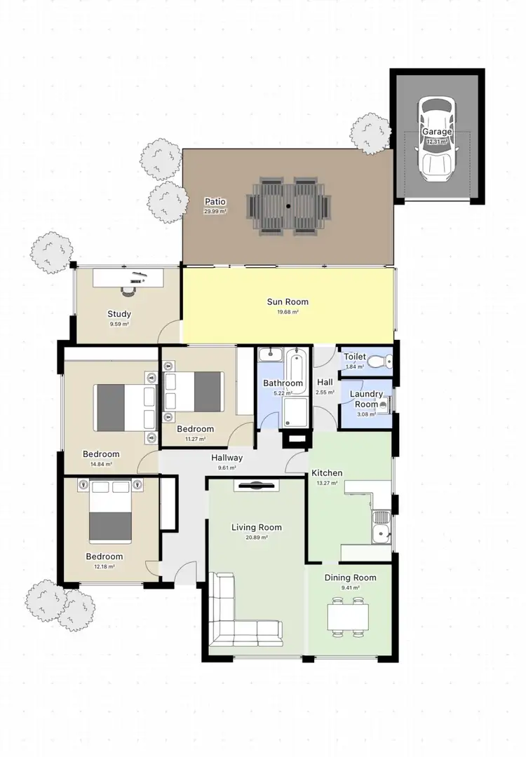 Floorplan of Homely house listing, 3 Humphreys Street, Warrnambool VIC 3280