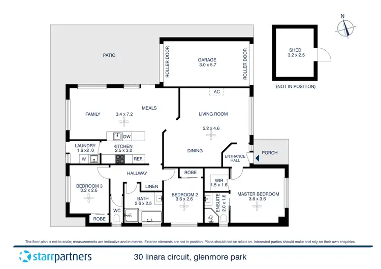 Floorplan of Homely house listing, 30 Linara Circuit, Glenmore Park NSW 2745
