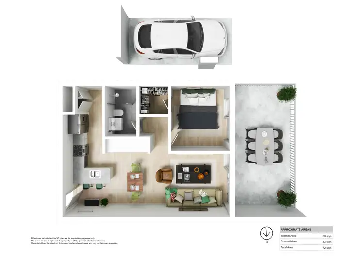 Floorplan of Homely unit listing, 320/4 Howard Street, Warners Bay NSW 2282
