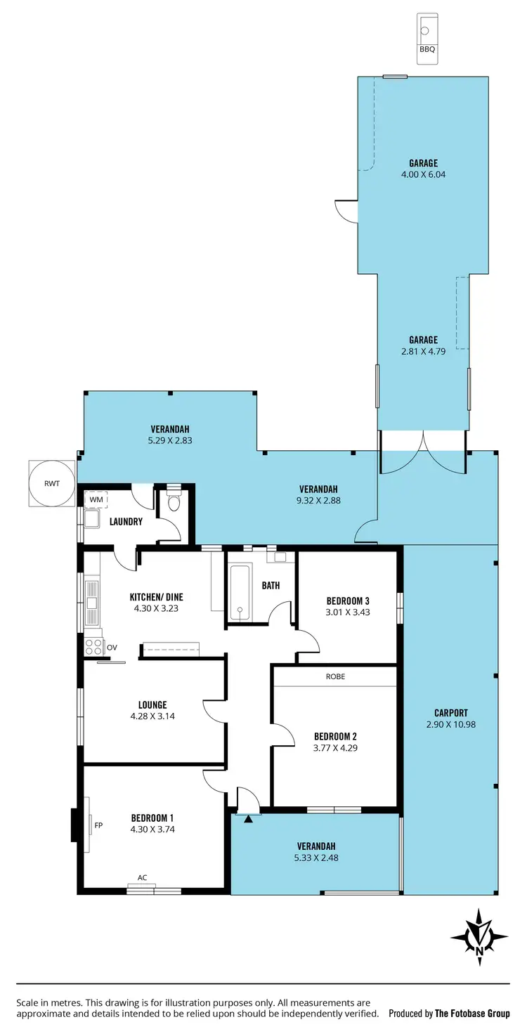 Floorplan of Homely house listing, 47 Morgan Avenue, Daw Park SA 5041