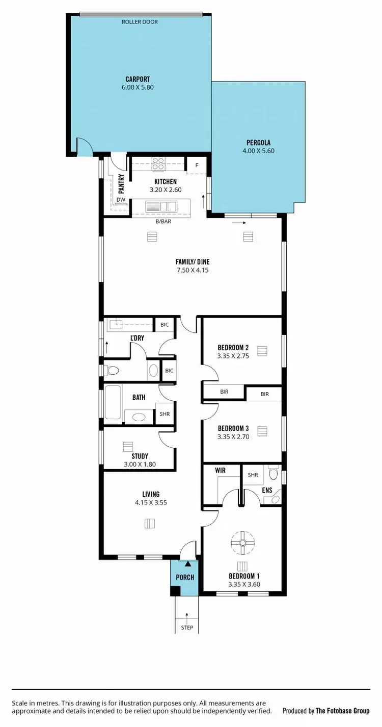 Floorplan of Homely house listing, 838 Grand Boulevard, Seaford Meadows SA 5169