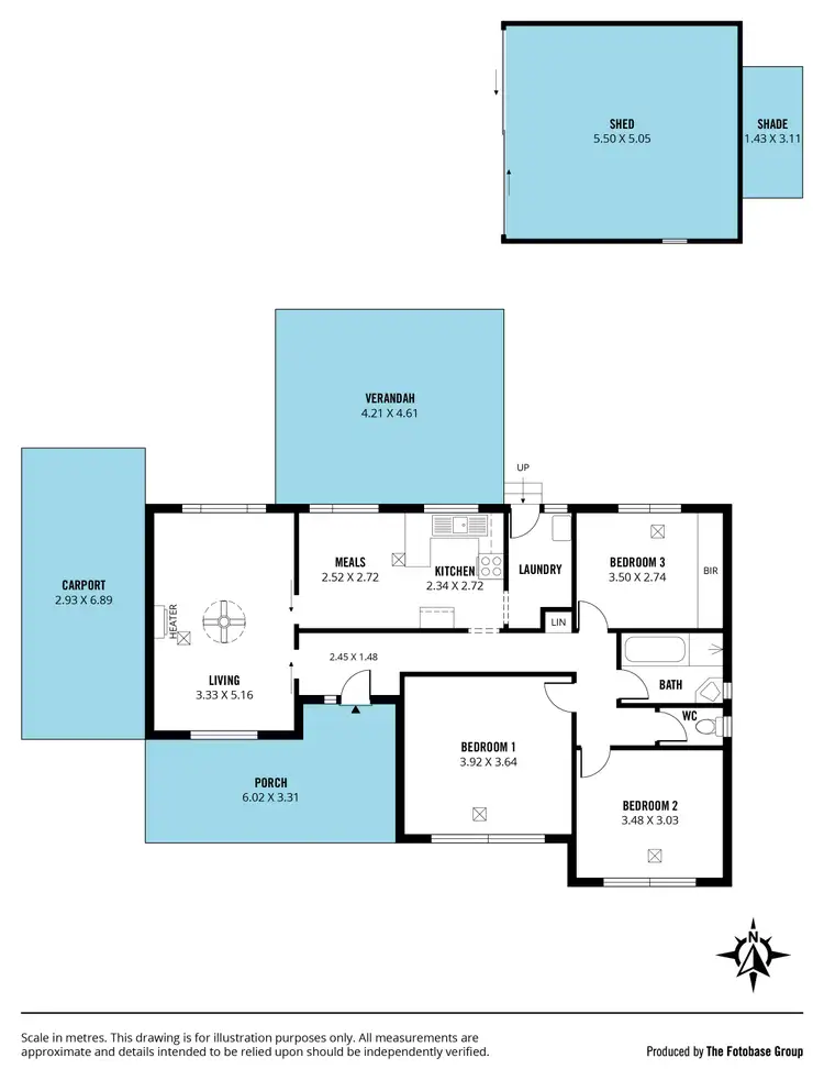 Floorplan of Homely house listing, 11 Cheam Drive, Reynella SA 5161