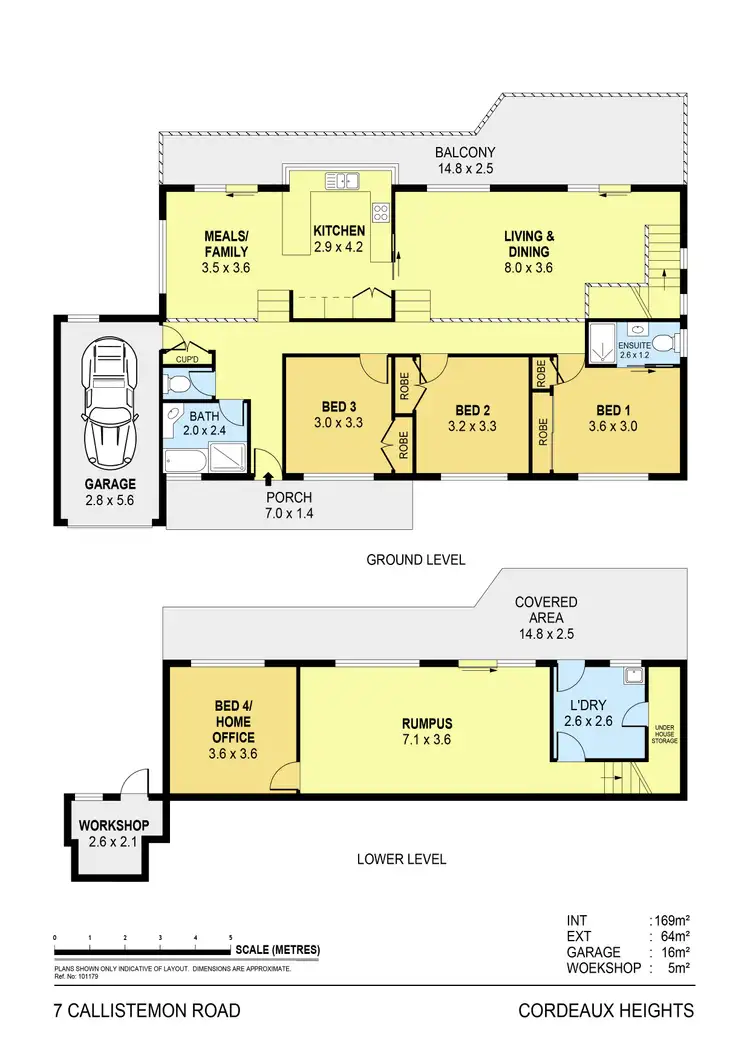 Floorplan of Homely house listing, 7 Callistemon Road, Cordeaux Heights NSW 2526