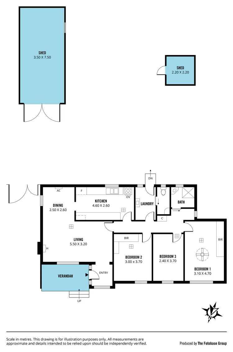 Floorplan of Homely house listing, 4 Kiana Street, Seaview Downs SA 5049