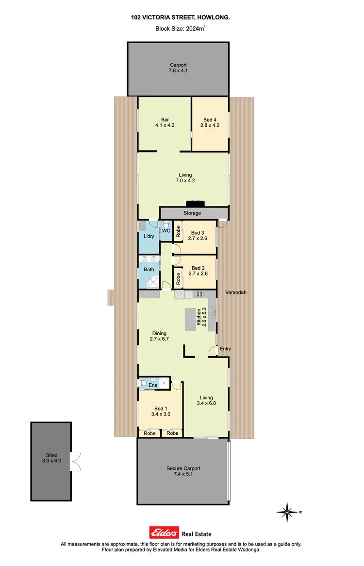 Floorplan of Homely house listing, 102 Victoria Street, Howlong NSW 2643