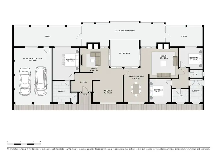 Floorplan of Homely rural property listing, 696 Big Yard Road, Moonbah NSW 2627