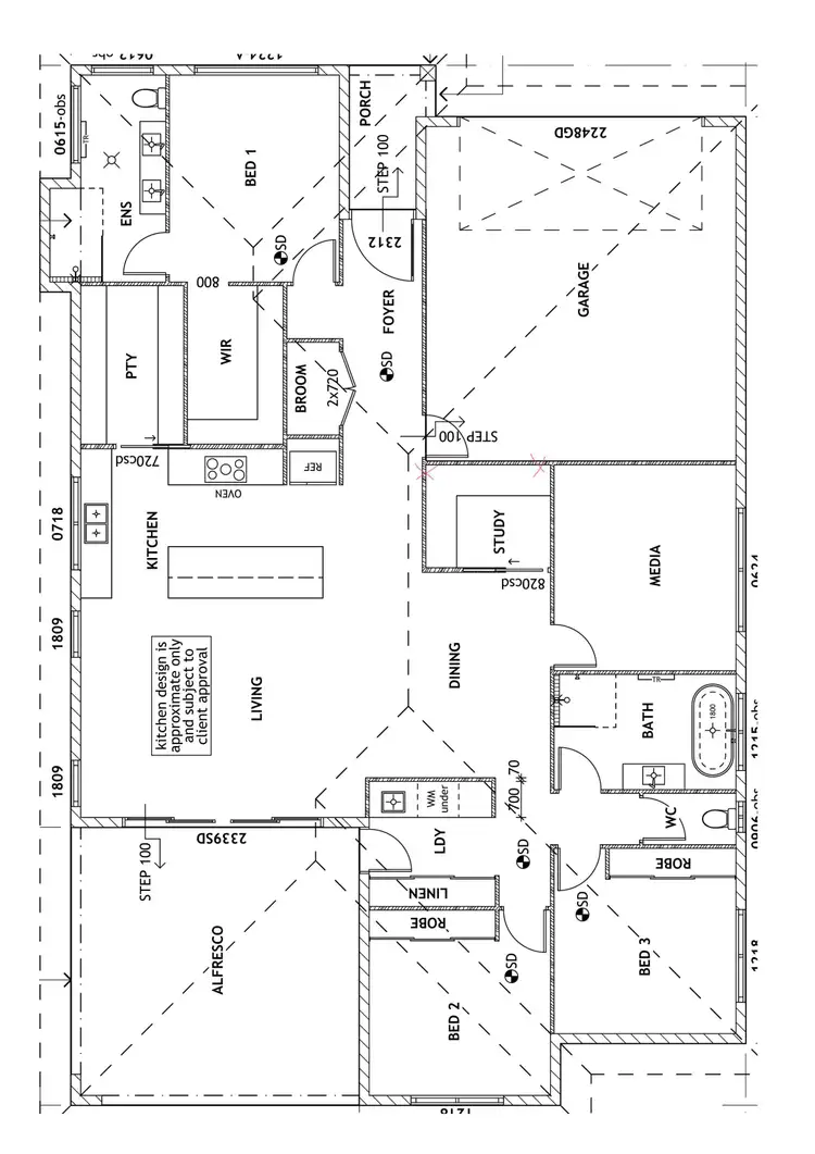 Floorplan of Homely house listing, 13 Ulysses Drive, Cannon Valley QLD 4800