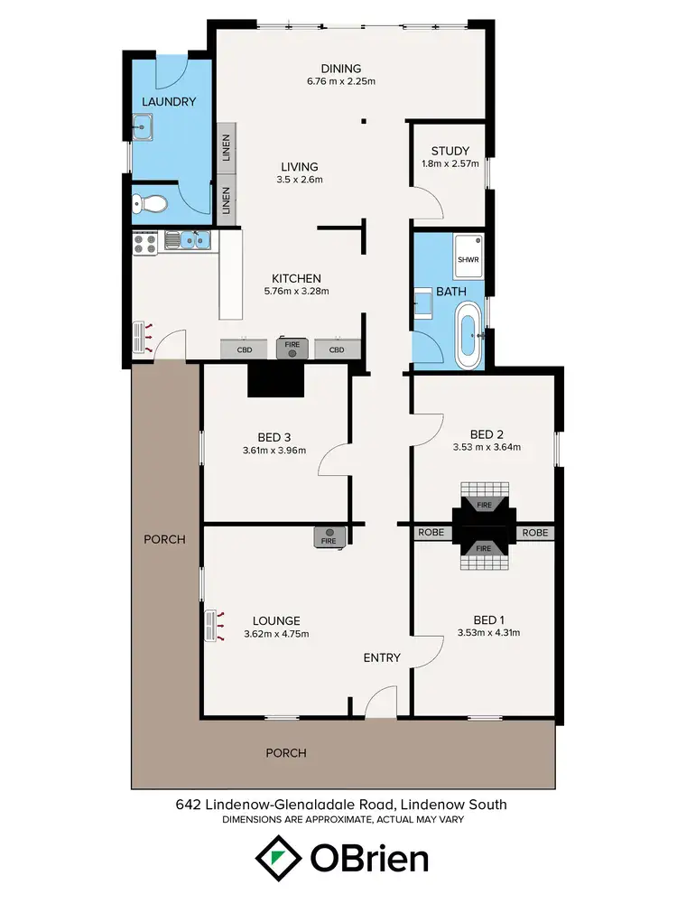 Floorplan of Homely house listing, 642 Lindenow-Glenaladale Road, Lindenow South VIC 3875