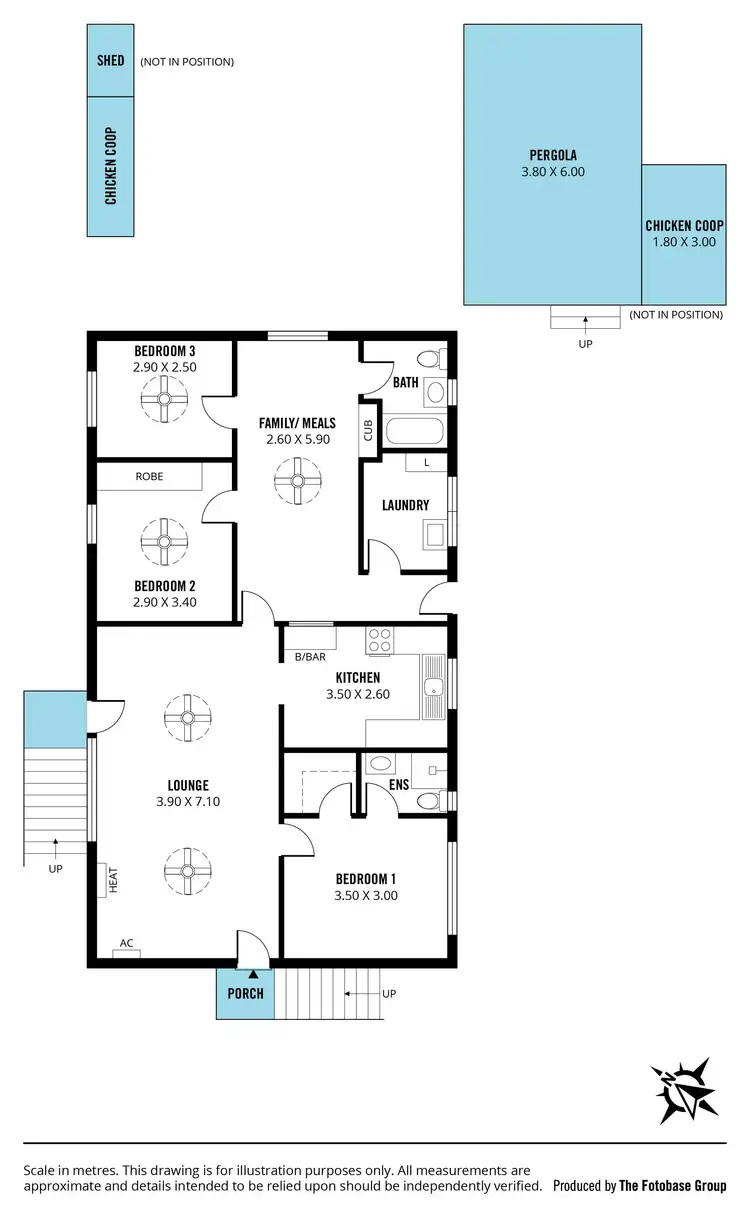 Floorplan of Homely house listing, 18 Regis Crescent, Christie Downs SA 5164