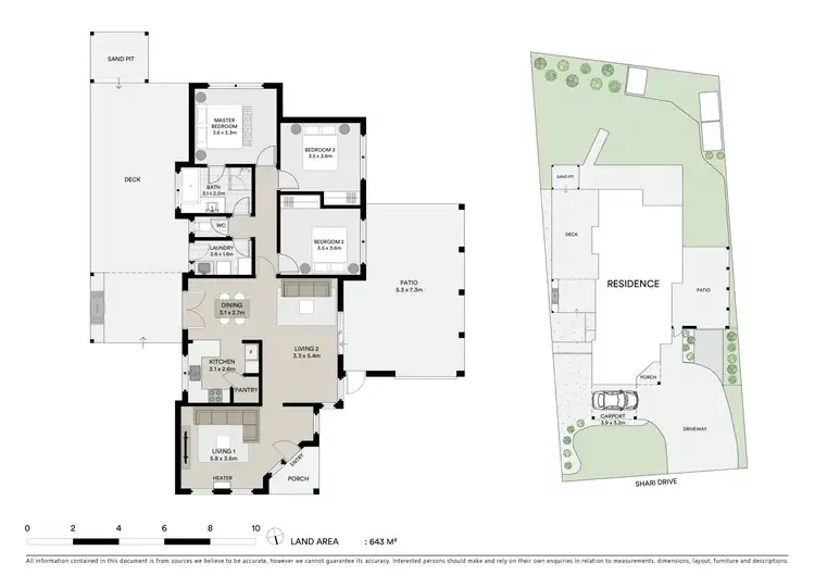 Floorplan of Homely house listing, 8 Shari Drive, Delacombe VIC 3356