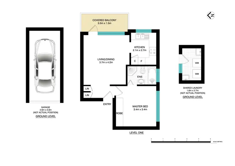 Floorplan of Homely unit listing, 13/13 Brighton Avenue, Croydon Park NSW 2133