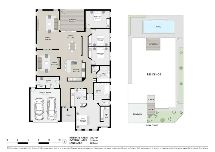 Floorplan of Homely house listing, 1-2 Dena Court, Bell Park VIC 3215