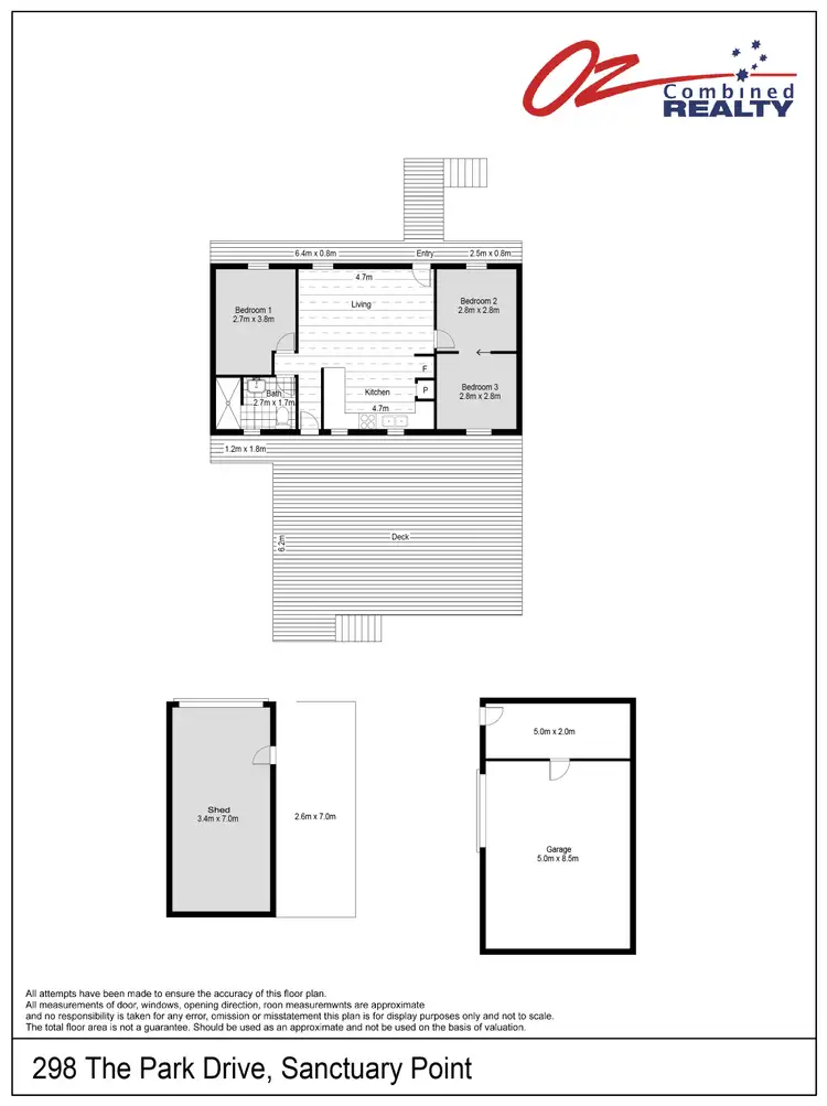 Floorplan of Homely house listing, 298 The Park Drive, Sanctuary Point NSW 2540