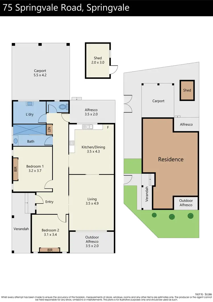 Floorplan of Homely house listing, 75 Springvale Road, Springvale VIC 3171